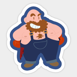 Little Bear Hugger Sticker